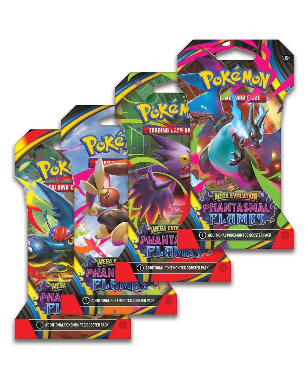 Pokemon TCG - Mega Evolution Phantasmal Flames Blister Pack