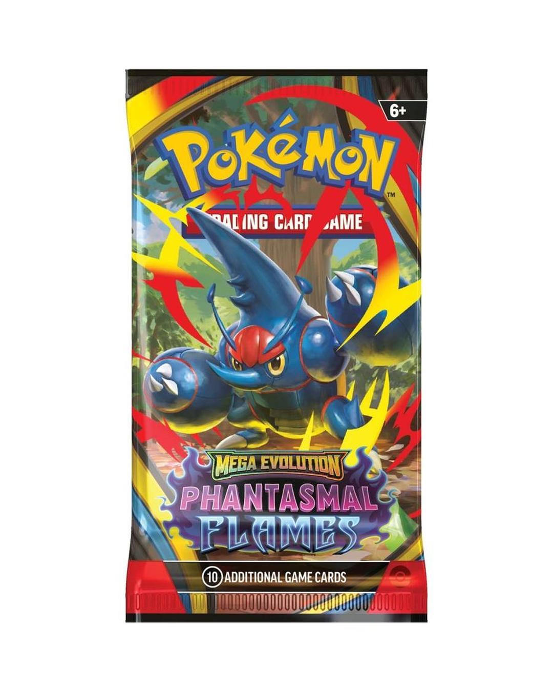 Pokemon TCG - Mega Evolution Phantasmal Flames Booster Pack