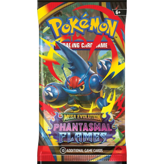 Pokemon TCG - Mega Evolution Phantasmal Flames Booster Pack