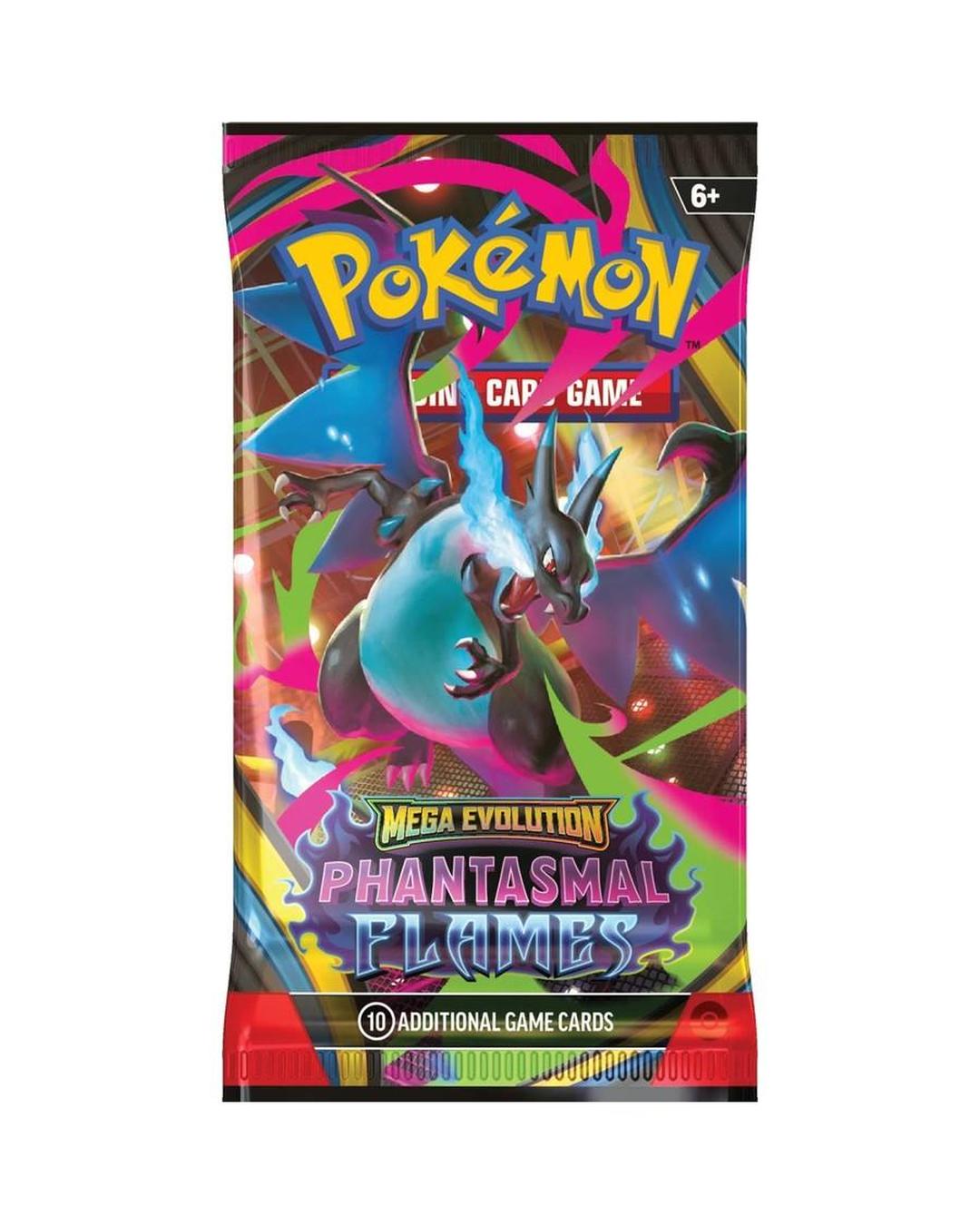 Pokemon TCG - Mega Evolution Phantasmal Flames Booster Pack
