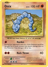 Onix 61/108 - (XY - Evolutions) (Common) Normal