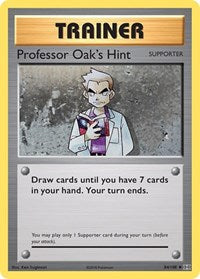 Professor Oak's Hint 84/108 - (XY - Evolutions) (Uncommon) Reverse Holofoil
