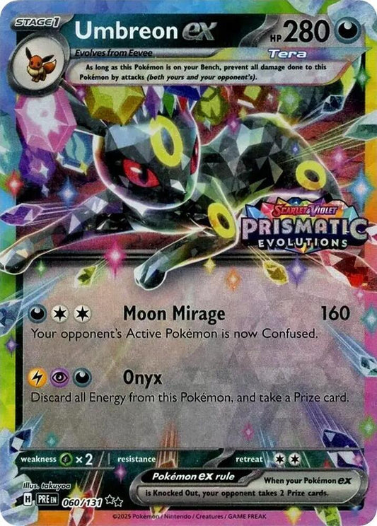 Umbreon ex 060/131 - Prismatic Evolutions Surprise Box Promo (Sealed)