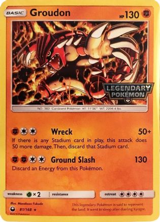 Groudon 081/168  - Holofoil Miscellaneous Cards & Products - Promo