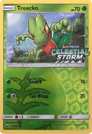 Treecko 008/168  - Reverse Holofoil Miscellaneous Cards & Products - Promo