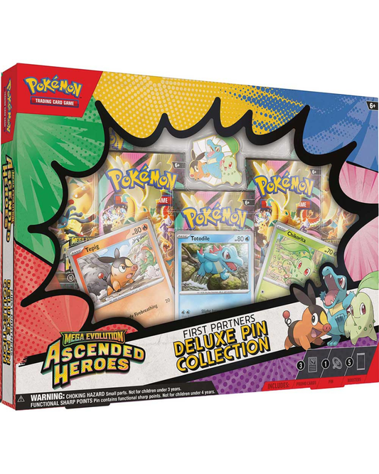 Ascended Heroes - First Partners Deluxe Pin Collection | Pokemon TCG