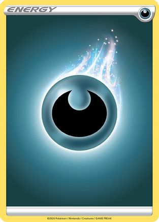 Darkness Energy  - Reverse Holofoil SWSH01 Sword & Shield Base Set - Common