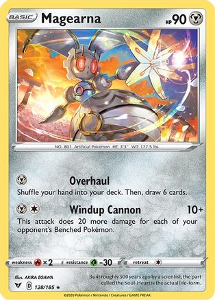 Magearna 128/185  - Holofoil SWSH04 Vivid Voltage - Holo Rare