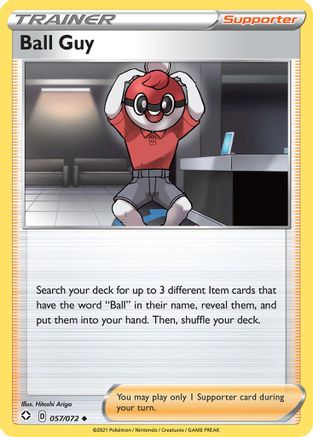 Ball Guy 057/072  Shining Fates - Uncommon