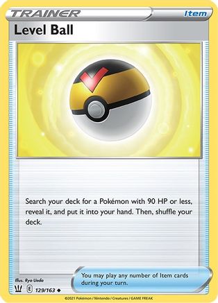 Level Ball 129/163  SWSH05 Battle Styles - Uncommon