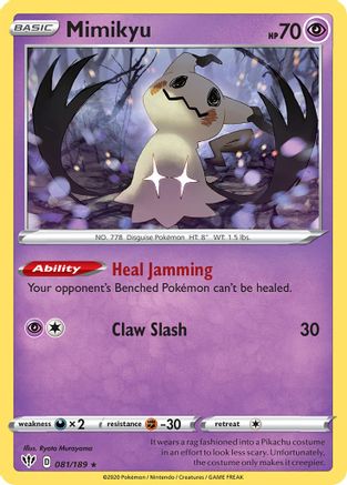 Mimikyu 081/189  - Holofoil Miscellaneous Cards & Products - Promo
