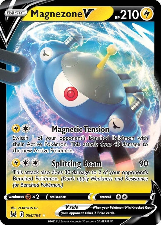 Magnezone V 056/196  - Holofoil SWSH11 Lost Origin - Ultra Rare