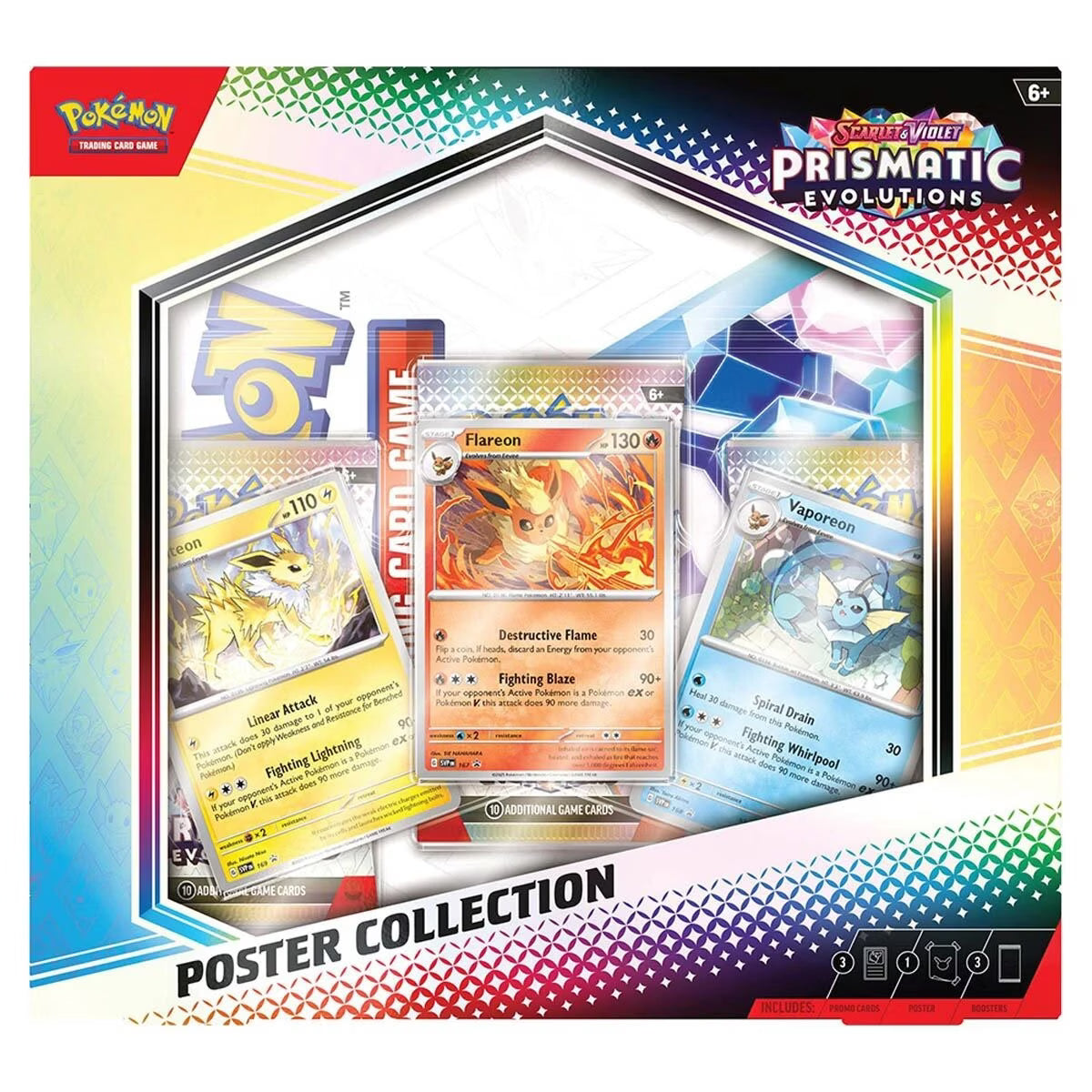 Pokemon TCG: Prismatic Evolutions Poster Collection