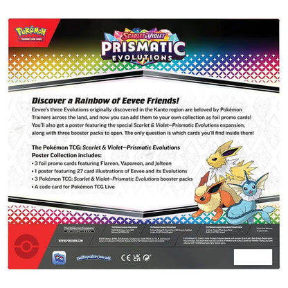 Pokemon TCG: Prismatic Evolutions Poster Collection