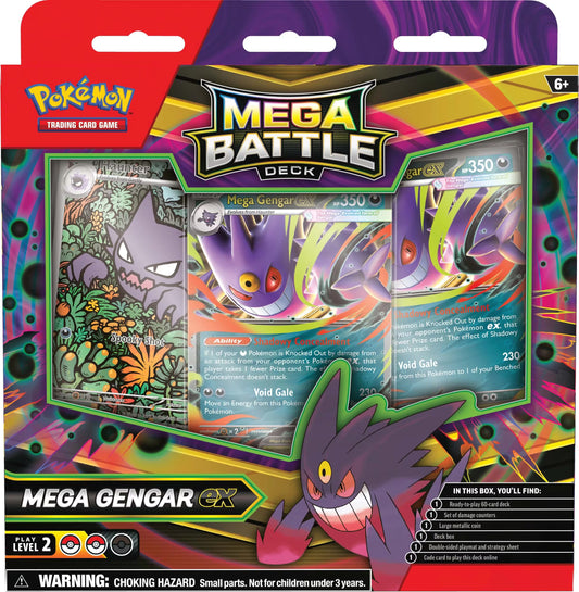 Pokemon TCG - Mega Battle Deck Gengar Ex