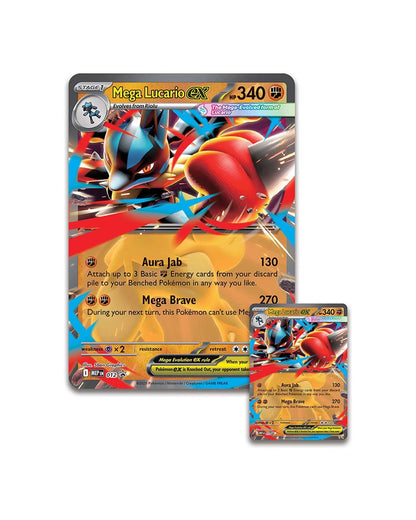 Pokemon TCG - Mega Lucario ex Figure Collection