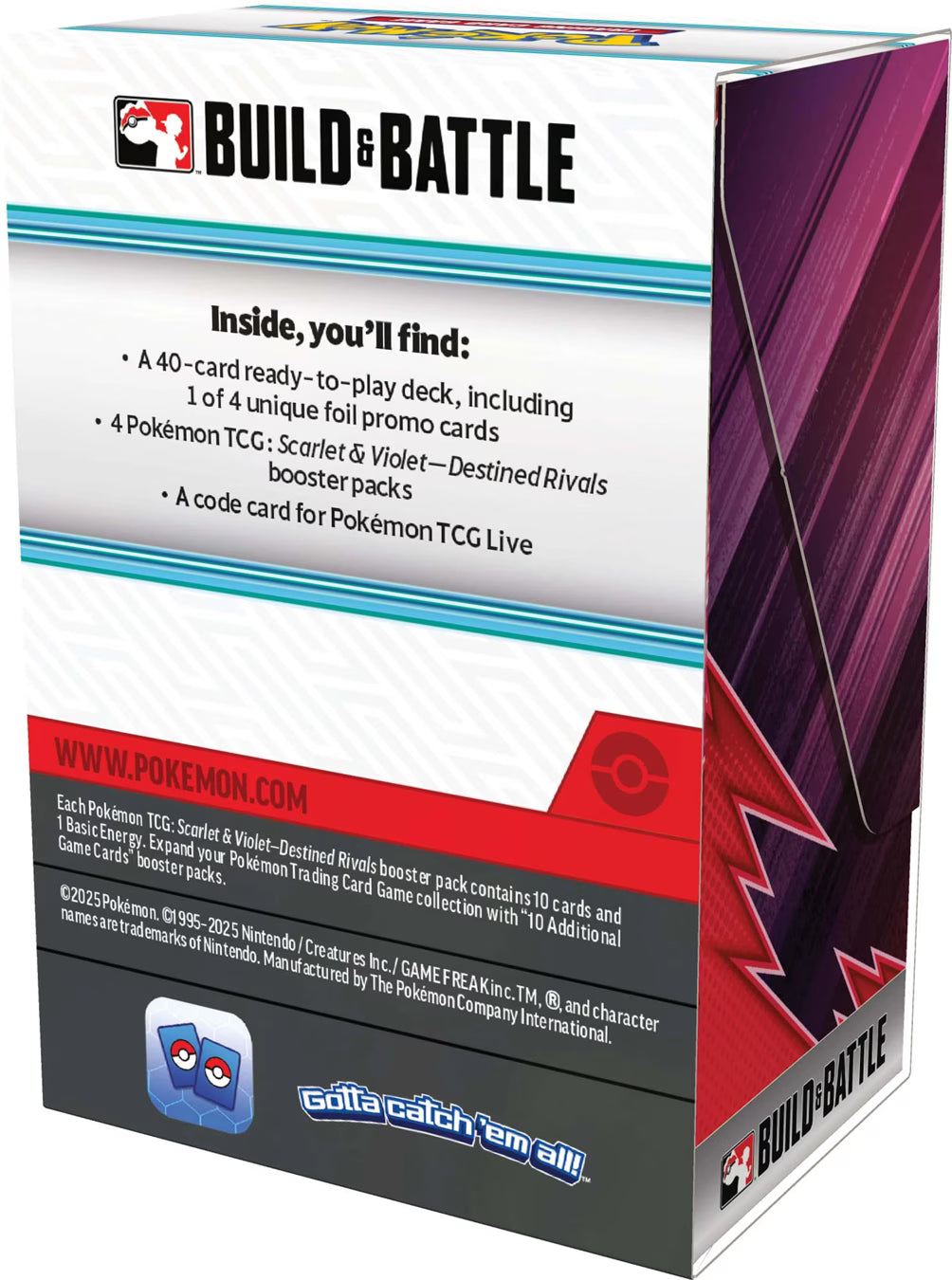 Pokemon TCG: Destined Rivals Build & Battle Box