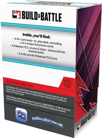 Pokemon TCG: Destined Rivals Build & Battle Box