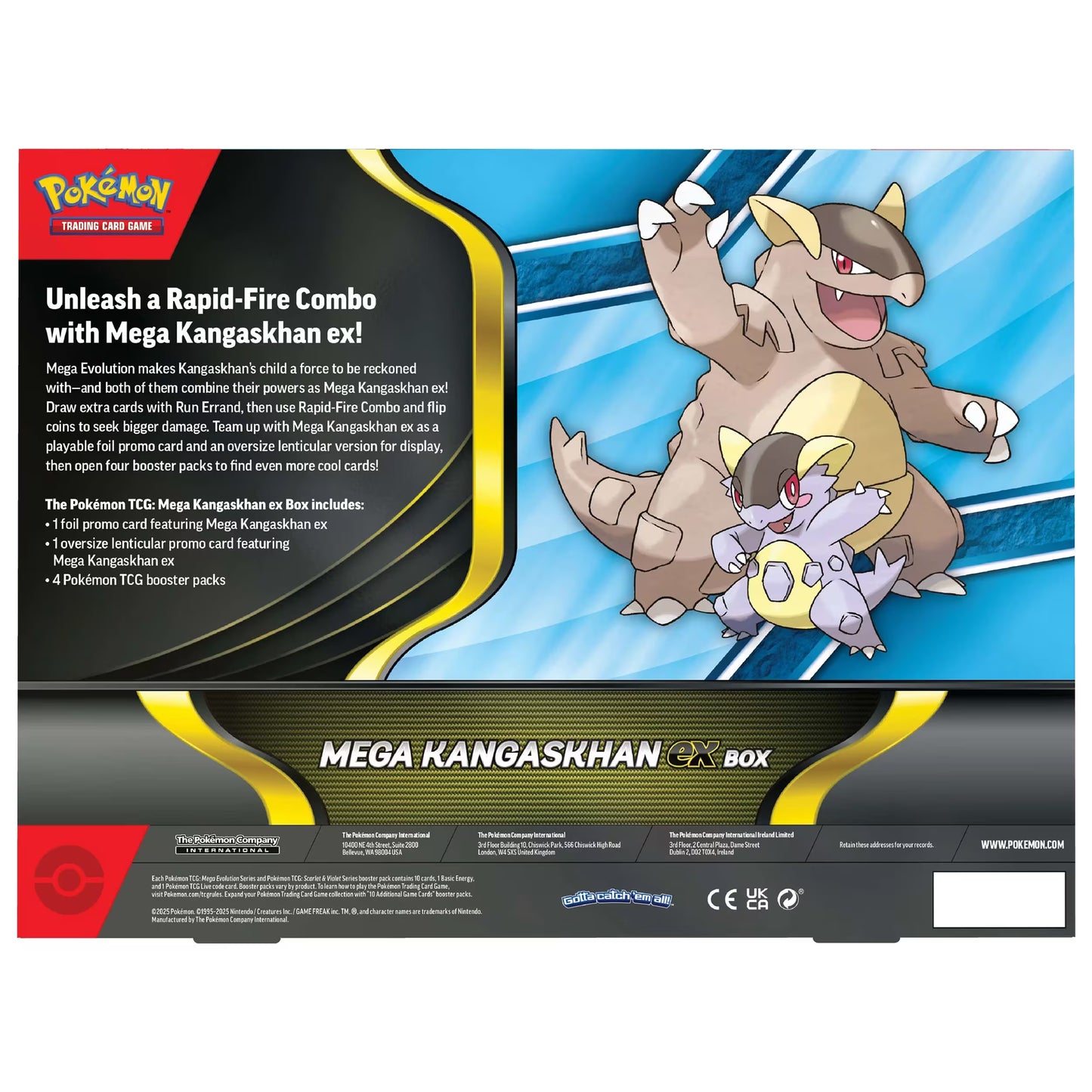 Pokemon TCG - Mega Kangaskhan ex Box