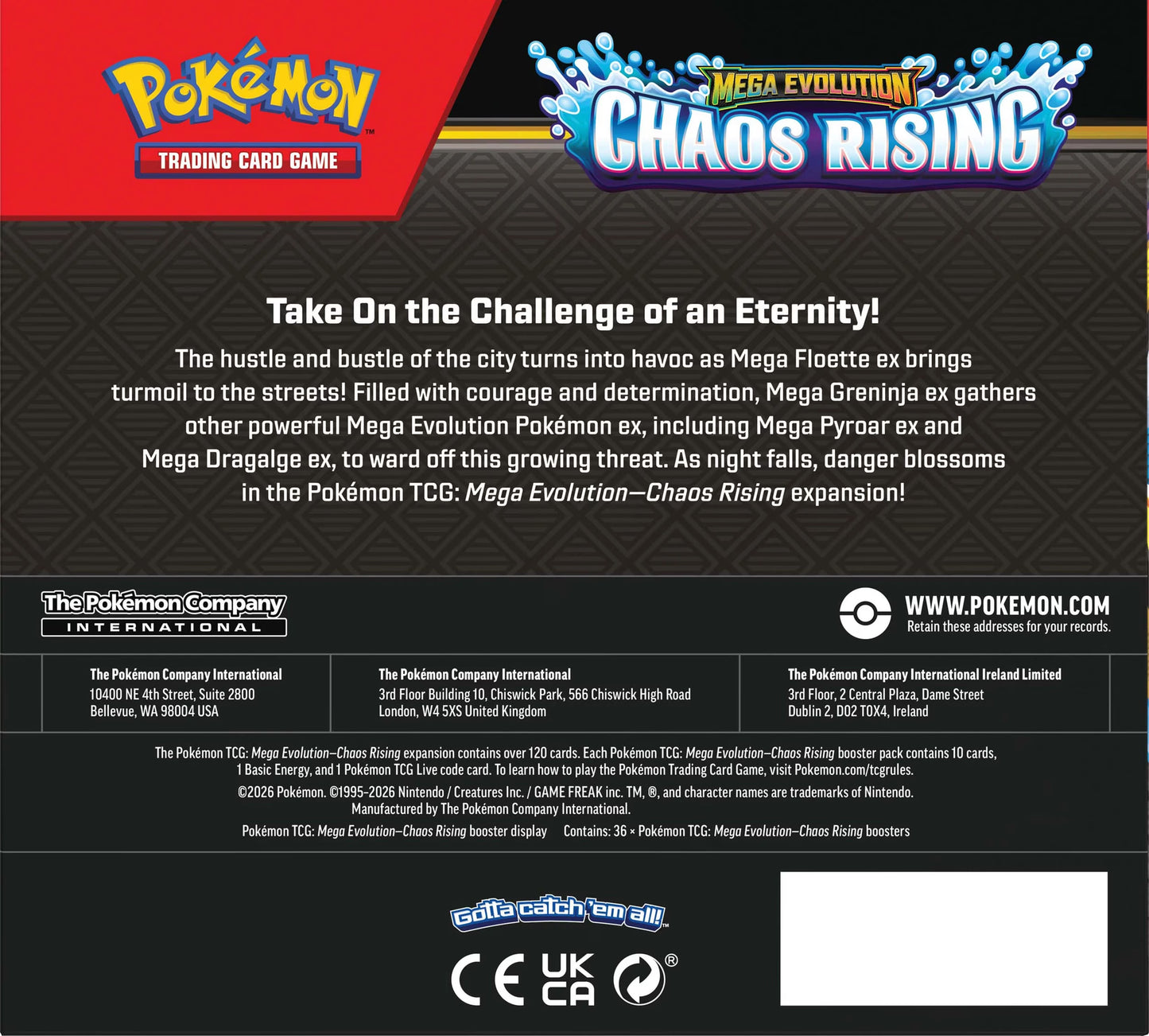 Pokemon TCG: Chaos Rising Booster Box