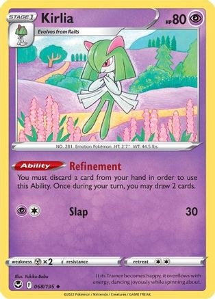 Kirlia 068/195  SWSH12 Silver Tempest - Uncommon