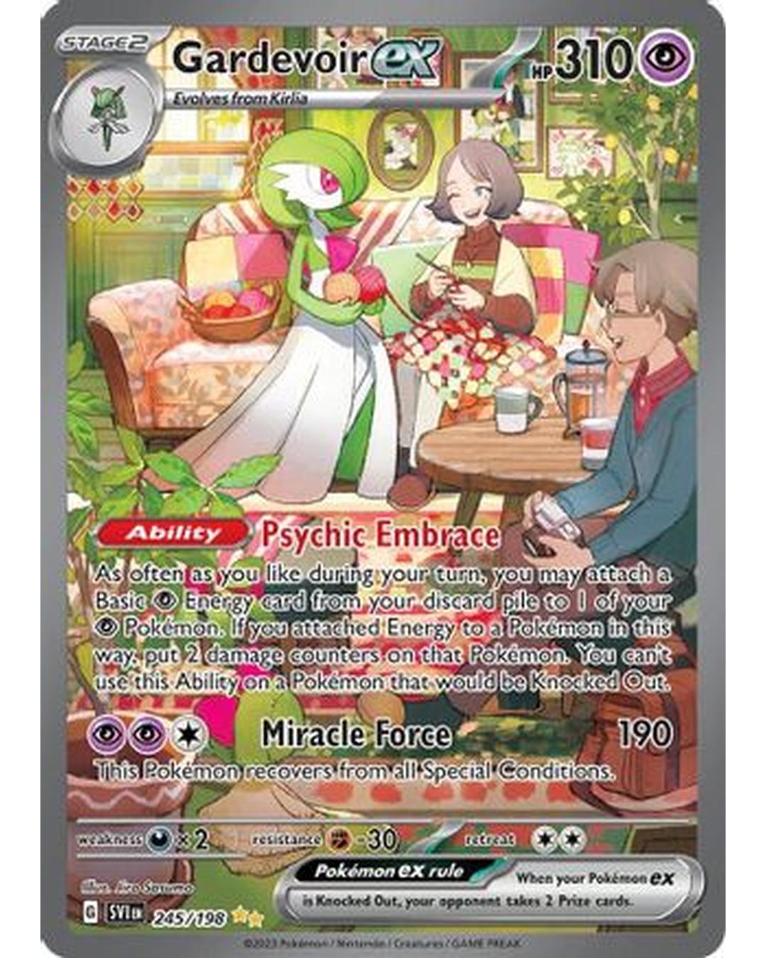 Gardevoir ex 245/198  - Holofoil SV01 Scarlet & Violet Base Set - Special Illustration Rare