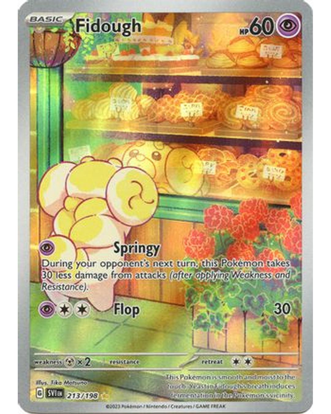 Fidough 213/198  - Holofoil SV01 Scarlet & Violet Base Set - Illustration Rare