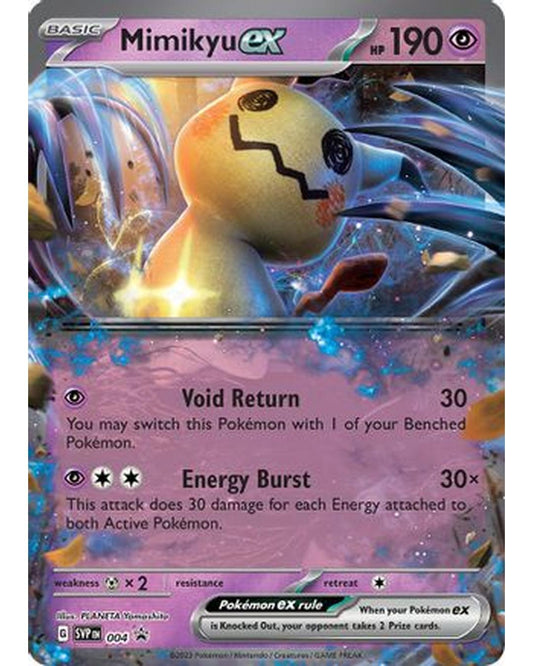 Mimikyu ex 004  - Holofoil SV Scarlet & Violet Promo Cards - Promo