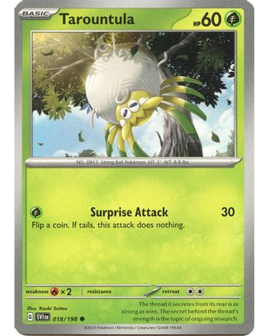 Tarountula 018/198  SV01 Scarlet & Violet Base Set - Common