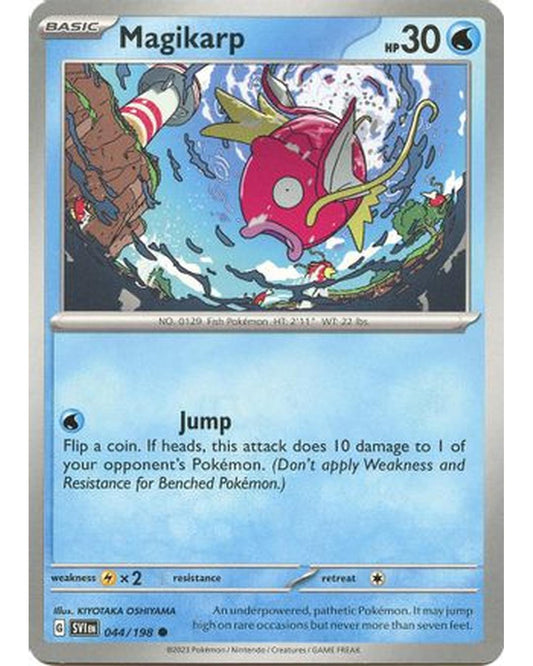 Magikarp 044/198  - Reverse Holofoil SV01 Scarlet & Violet Base Set - Common