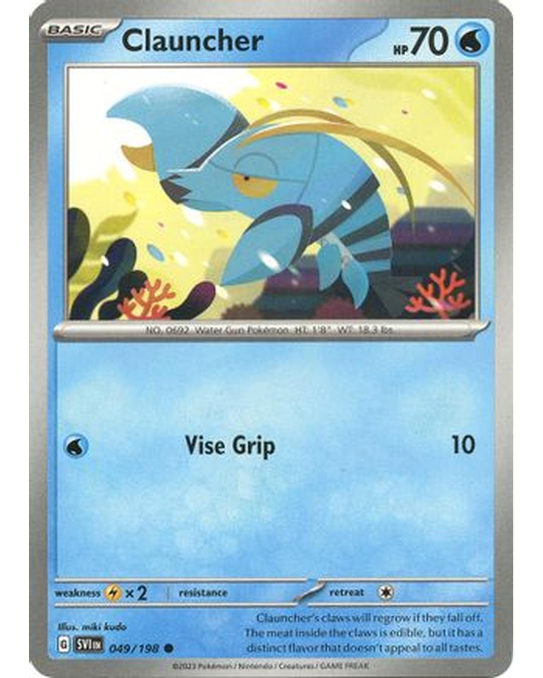 Clauncher 049/198  SV01 Scarlet & Violet Base Set - Common