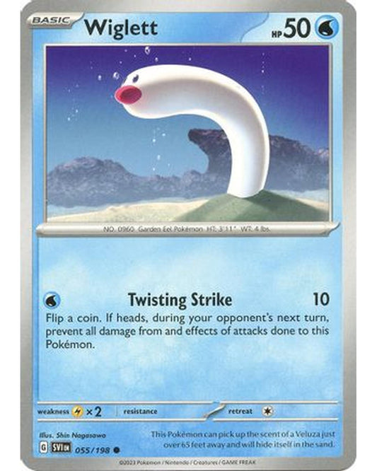 Wiglett 055/198  SV01 Scarlet & Violet Base Set - Common