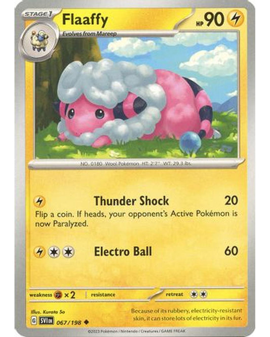 Flaaffy 067/198  SV01 Scarlet & Violet Base Set - Uncommon