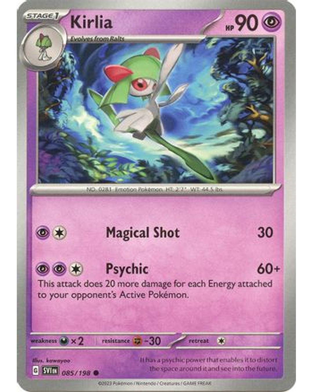 Kirlia 085/198  SV01 Scarlet & Violet Base Set - Common