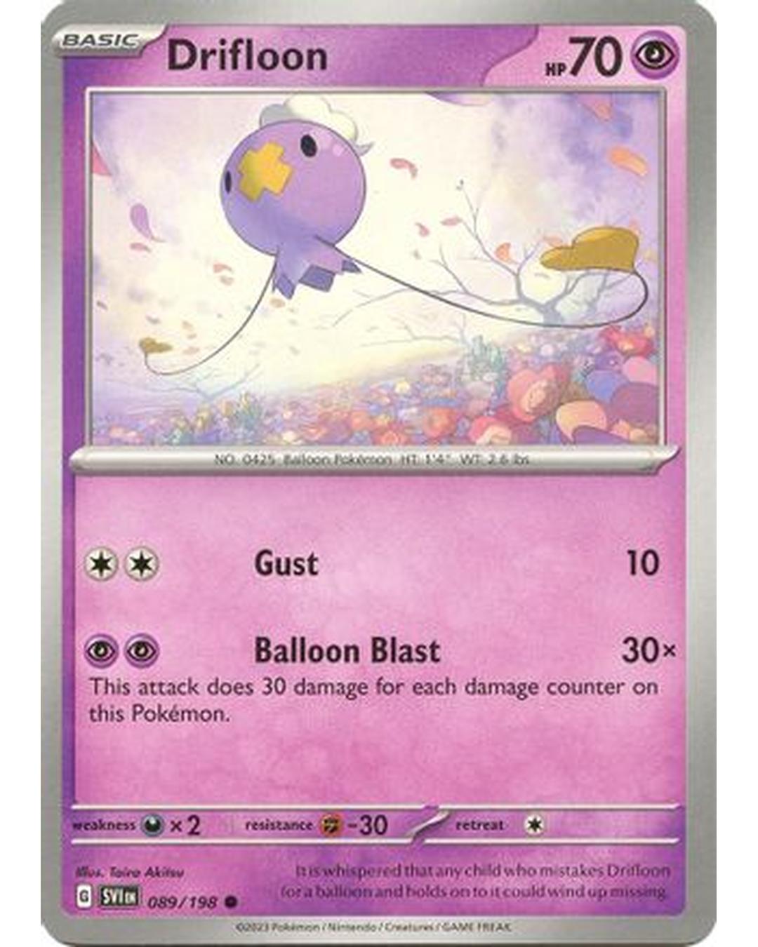 Drifloon 089/198  SV01 Scarlet & Violet Base Set - Common