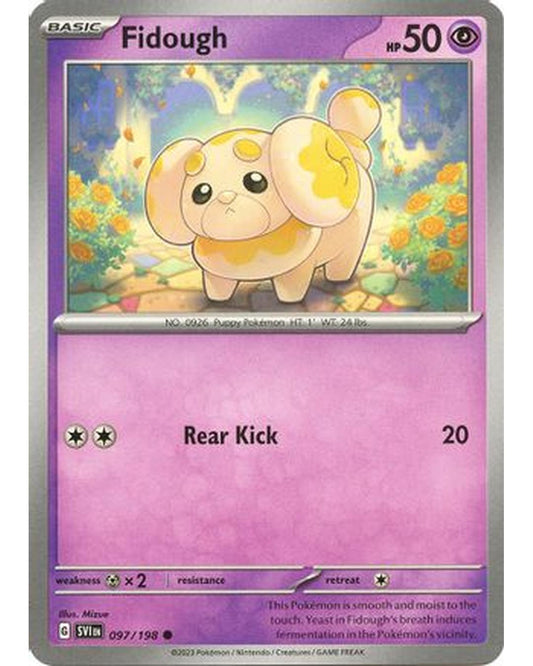 Fidough 097/198  SV01 Scarlet & Violet Base Set - Common