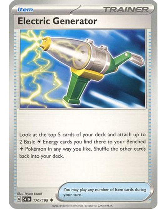 Electric Generator 170/198  SV01 Scarlet & Violet Base Set - Uncommon