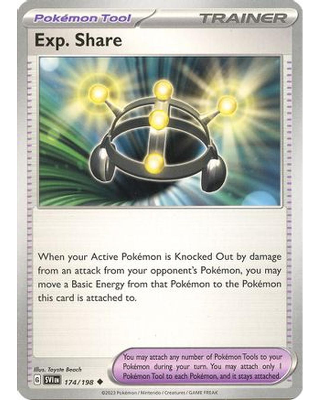 Exp. Share 174/198  SV01 Scarlet & Violet Base Set - Uncommon