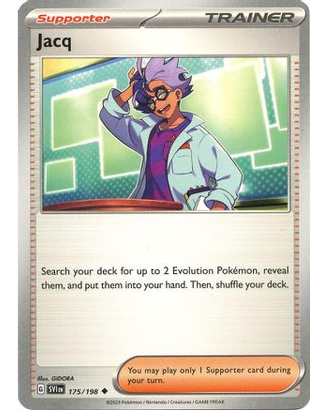 Jacq 175/198  SV01 Scarlet & Violet Base Set - Uncommon