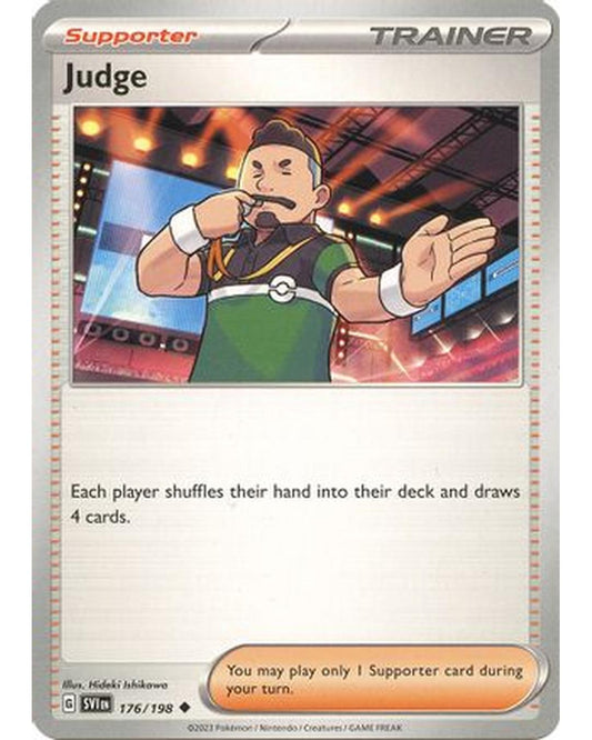 Judge 176/198  SV01 Scarlet & Violet Base Set - Uncommon