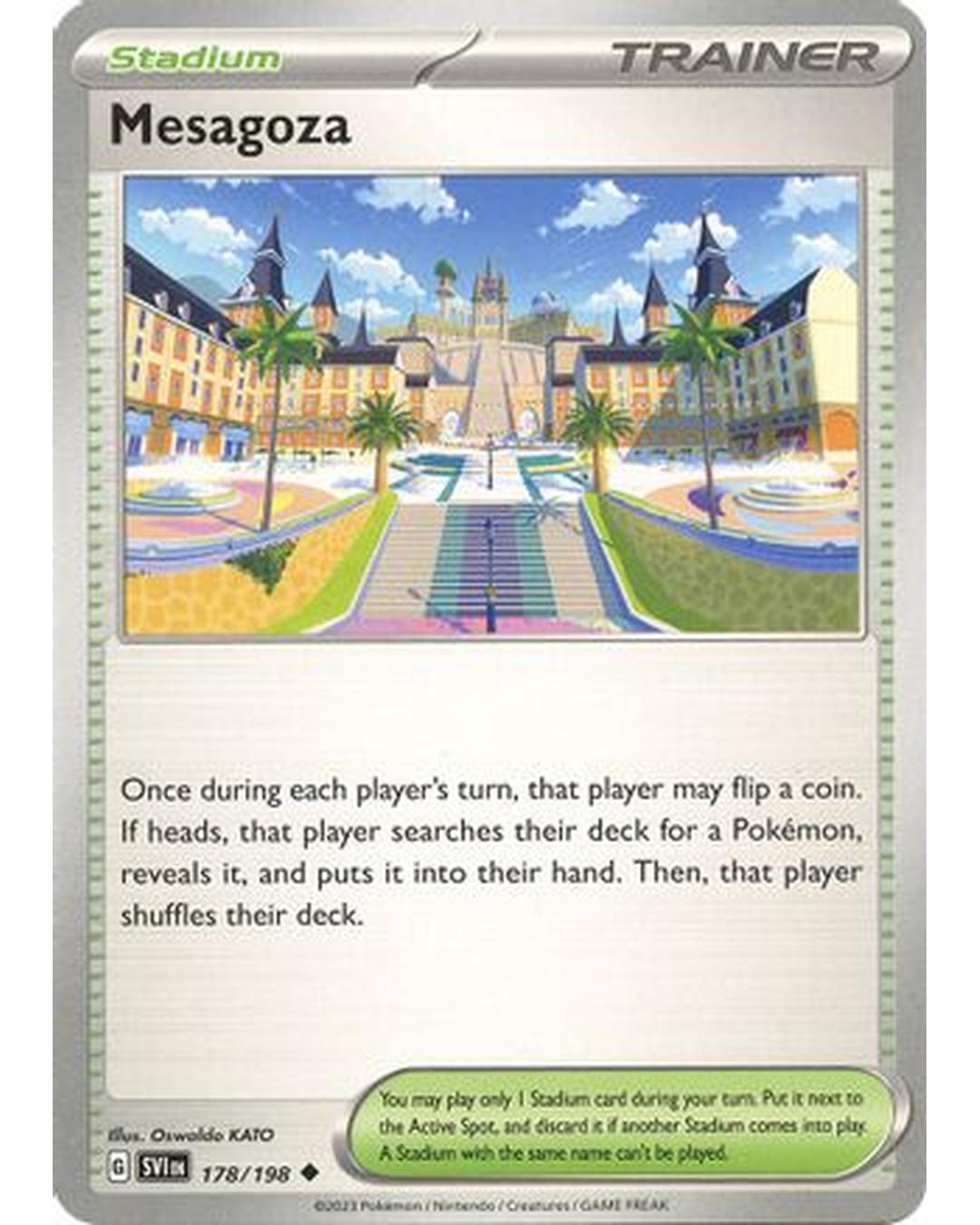 Mesagoza 178/198  SV01 Scarlet & Violet Base Set - Uncommon