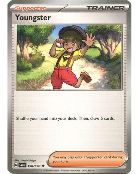 Youngster 198/198  SV01 Scarlet & Violet Base Set - Uncommon