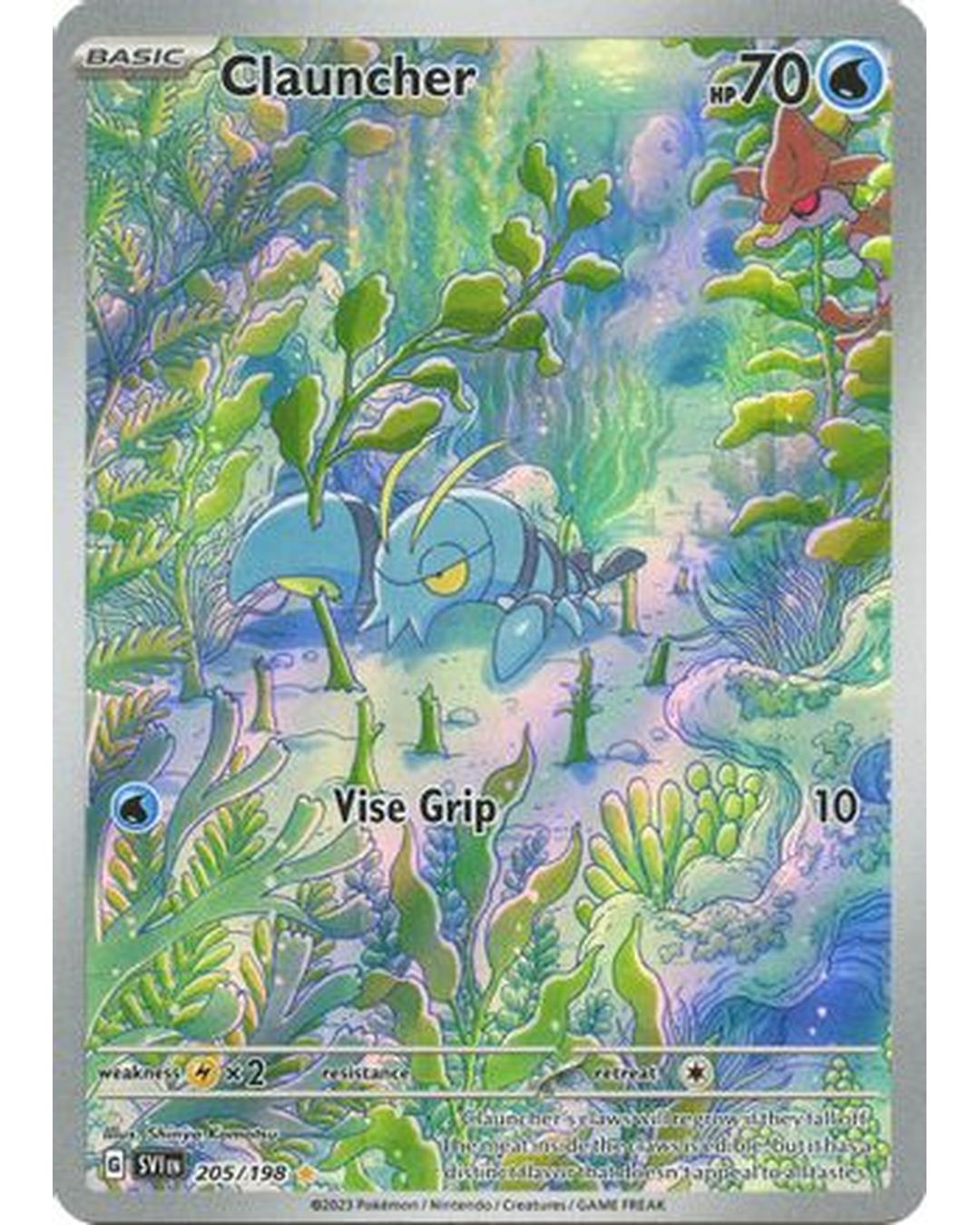 Clauncher 205/198  - Holofoil SV01 Scarlet & Violet Base Set - Illustration Rare