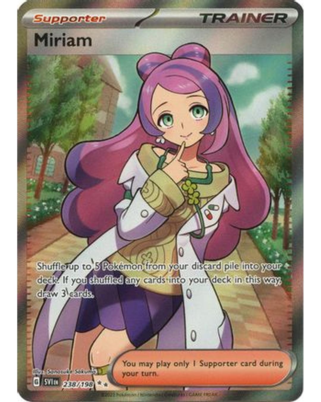 Miriam 238/198  - Holofoil SV01 Scarlet & Violet Base Set - Ultra Rare