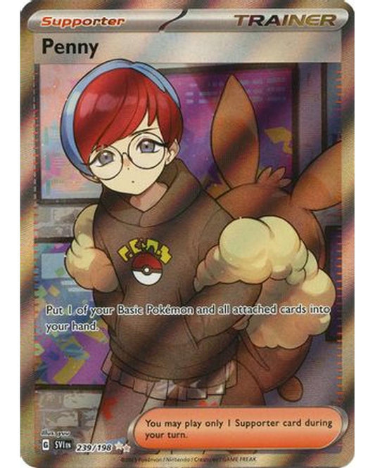 Penny 239/198  - Holofoil SV01 Scarlet & Violet Base Set - Ultra Rare