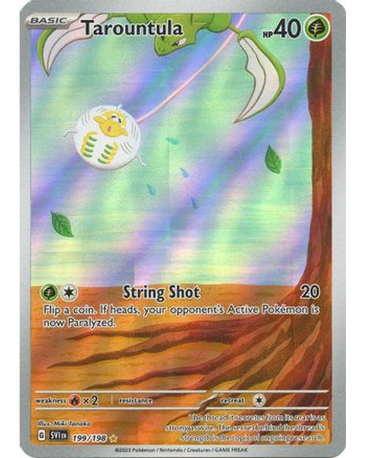 Tarountula 199/198  - Holofoil SV01 Scarlet & Violet Base Set - Illustration Rare