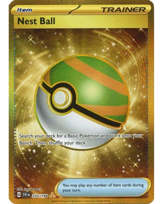 Nest Ball 255/198  - Holofoil SV01 Scarlet & Violet Base Set - Hyper Rare