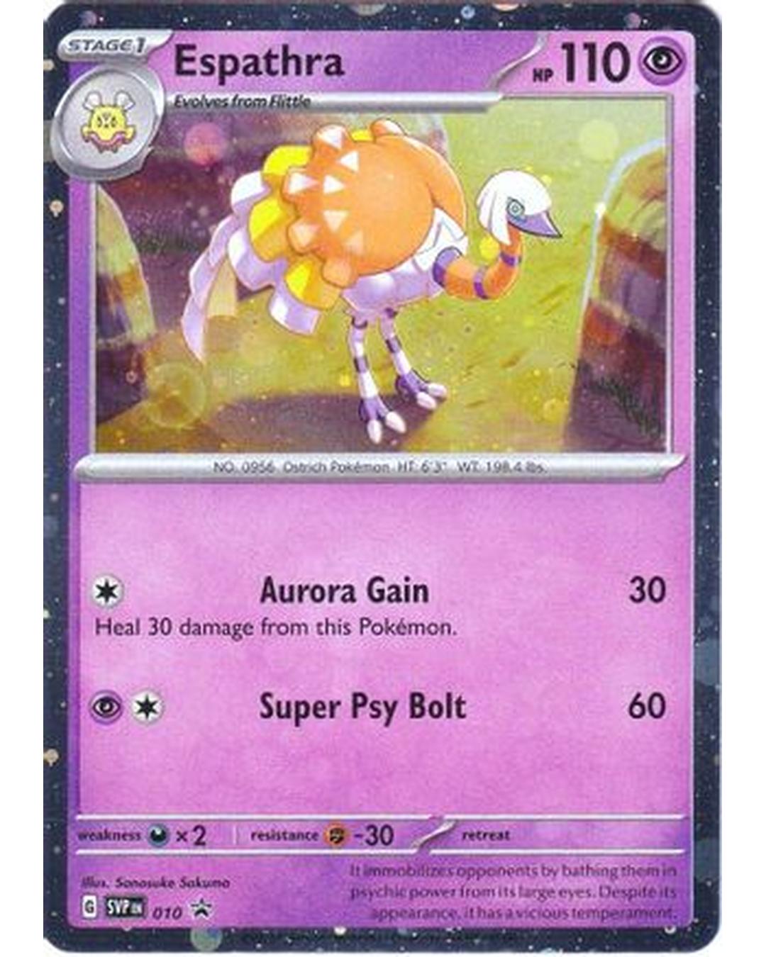 Espathra 010  - Holofoil SV Scarlet & Violet Promo Cards - Promo