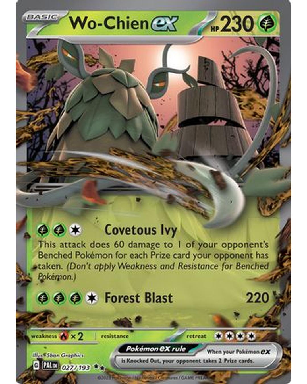 Wo 027/193  - Holofoil SV02 Paldea Evolved - Double Rare