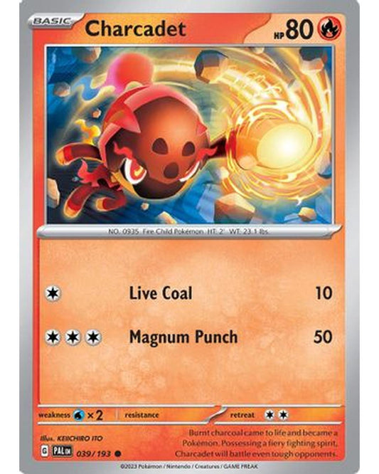 Charcadet 039/193  SV02 Paldea Evolved - Common